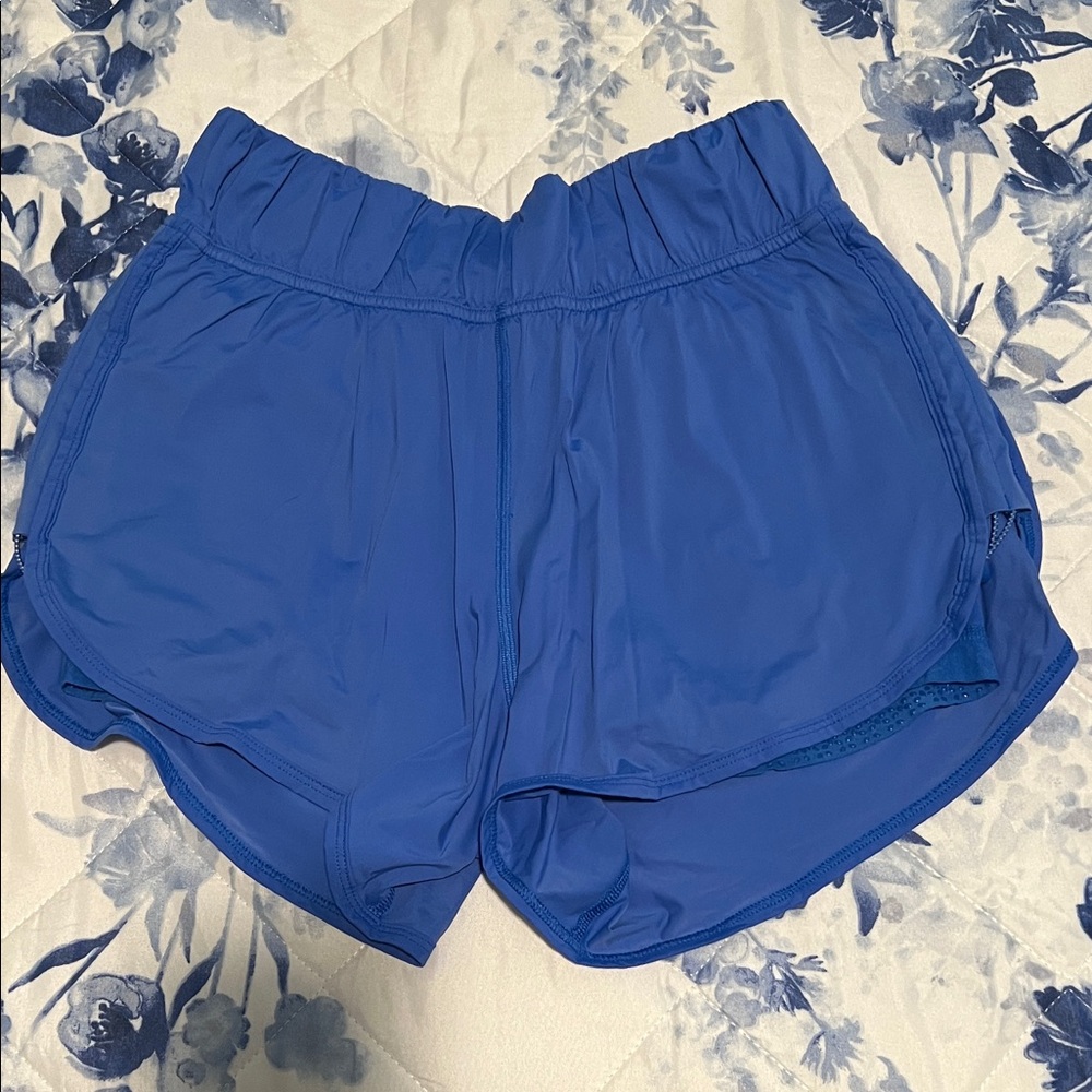 Lululemon Blue Women's Athletic Shorts size 4
